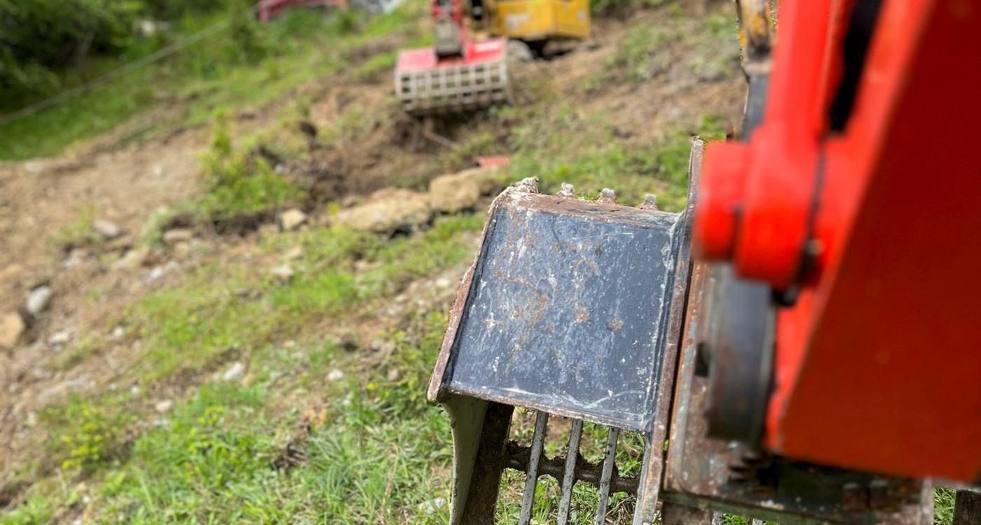 Zukunftsprojekt: Blauer Trail außerhalb des Bikeparks Serfaus
