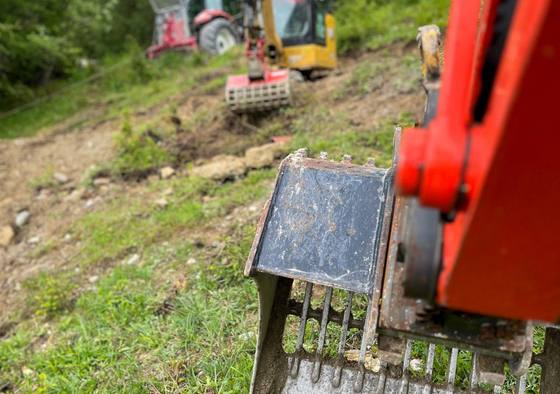 Progetto futuro: trail blu fuori dal Bikepark di Serfaus