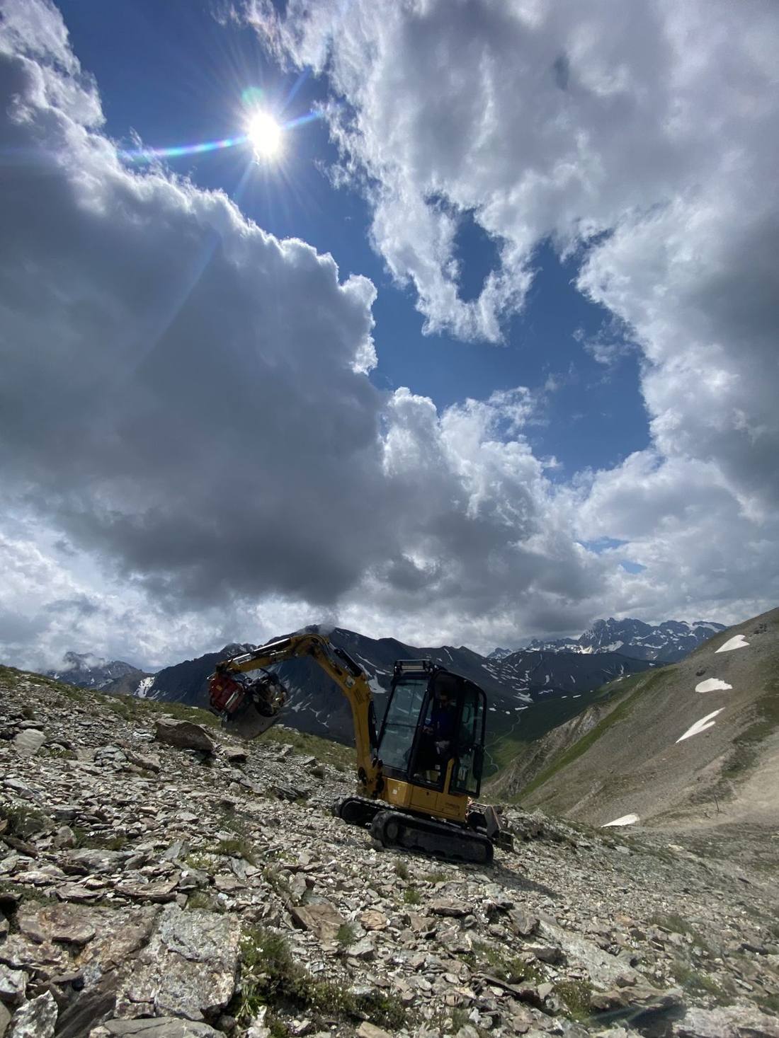 Hochalpiner Trailbau und Wartung