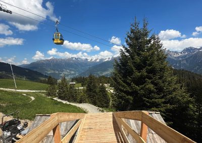Holzbau Serfaus Bikepark